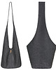 torby XXL Long Boogi Bag czarna teksturowana / hobo 4