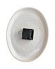 zegary Zegar ścienny porcelanowy Wallendorfer Porzellan, Niemcy lata 80.  kwarcowy 5