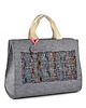 torby na ramię Szara filcowa torebka EthnicBag 1