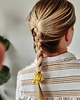 gumki do włosów Gumka jedwabna, scrunchie, frotka lemon aura MINI 2