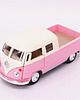 zabawki - inne Metalowa zabawka różowe auto VW BUS 1
