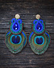 kolczyki soutache Peacock Eye-kolczyki soutache 4