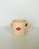 kubki Ceramiczny ręcznie robiony kubek w grzyby 3