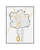 plakaty Plakat Łódź City Map 1