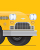 plakaty Plakat Taxi Driver - Checker Cab 2