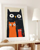 plakaty Plakat Trzy koty I 2