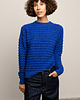 swetry damskie  Sweter BOW kobaltowy 1