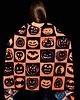 szale damskie HALLOWEEN PUMPKINS Chusta z nadrukiem 1