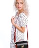 torby na ramię Torebka Skórzana - 3 kolory - crossbody , ozdobne nity (7044) 7