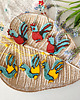 ozdoby wielkanocne Duży kogucik ceramiczny folk  - ozdoba Wielkanocna 5