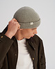 czapki i kapelusze męskie Krótka czapka prążkowana jasnoszara 2