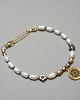 bransoletki z kamieni naturalnych Pearls /white/ perły naturalne vol. 10 - bransoletka 2