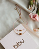 bransoletki na sznurku Zestaw bransoletek dla babci i wnuczki, set bransoletek z różą 1