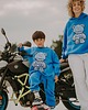 bluzy dla chłopców Dres oversize Blue  Teddy 5