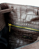 torby XXL "Le sac grande" skóra brąz croco 3