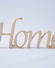 napisy dekoracyjne i tabliczki Drewniany napis Home, dębowy, z drewna 3