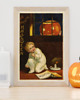 grafiki i ilustracje PLAKAT dekoracja Halloween vintage 1