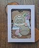 kartki scrapbooking Kartka z okazji narodzin córeczki (w pudełku) 3