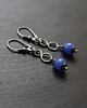 kolczyki z kamieniami Kolczyki deep blue 1