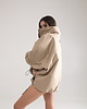 kurtki damskie Kurtka typu bomber oversize mocca 3