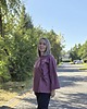 marynarki damskie Kimono z cienkiej wełny różowe oko z frędzlami. 2