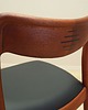 krzesła Krzesło tekowe, duński design, lata 60,  Uldum, Johannes Andersen 8
