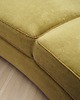 sofy i szezlongi Sofa welurowa zielona, duński design, lata 60, produkcja: Dania 7