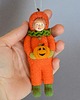misie i maskotki Halloween,Dziecko- Dynia 1