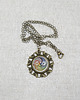 wisiory 6739 długi naszyjnik z wisiorkiem; wisiorek mandala; kolorowa mandala 7