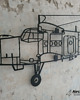 Ozdoby na ścianę Samolot wielozadaniowy An-2 metalowa ozdoba na ścianę 3D 1