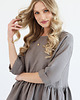 sukienki mini damskie Lniana Sukienka DAISY TRUE GRAY 3