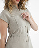 sukienki midi damskie Lniana Sukienka MARIGOLD natural linen 1