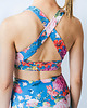 biustonosze damskie Biustonosz sportowy Simple Cross - Pink Bunch 3