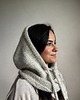 czapki damskie Balaclava handmade - ręcznie robiona kominiarka na szydełku 4
