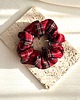 gumki do włosów Gumka do włosów scrunchie Red Check Chic 4