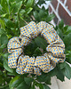 gumki do włosów Jedwabna gumka scrunchie z upcyclingu 1