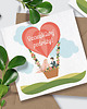 kartki okolicznościowe - wydruki Kartka na ślub"Szczęśliwej podróży!" 4