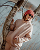 bluza z kapturem damska Bluza z kapturem Classic Nude Hoodie 1