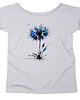 t-shirt damskie Chaber Szary Oversize 1