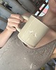 kubki i filiżanki Duży Ceramiczny Kubek Handmade 450 ml z Gąskami Farmhouse Life 7