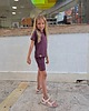 t-shirty dla dziewczynki Koszulka dziewczęca - śliwka 5