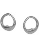 kolczyki srebrne Kolczyki srebrne SMOOTH midi/ black earrings 6