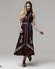 sukienki maxi damskie SAFARI DINNER letnia, długa sukienka z bawełny 3
