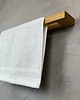 dodatki - łazienka - różne Minimalistyczny wieszak dębowy do łazienki 4