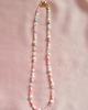 chokery Cukierkowy kolorowy naszyjnik choker perły 2