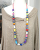 korale 6019  Kolorowy Naszyjnik Boho Chic - Upcykling w Modzie! 4