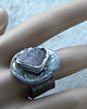 pierścionki - różne Roman Ancient Ring ;) surowy ametyst 6