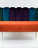 sofy i szezlongi Sofa Joker Dwuosobowa Tapicerowany   LUX-4 2