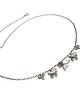 srebrne naszyjniki Orchid  - naszyjnik 3