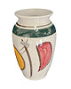 wazony Ceramiczny wazon New Look Scheurich, Niemcy lata 70. 1